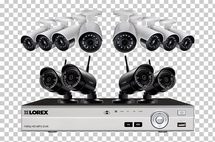 Wireless Security Camera Home Security Security Alarms & Systems Closed-circuit Television PNG, Clipart, 1080p, Black And White, Camera, Closedcircuit Television, Digital Video Recorders Free PNG Download