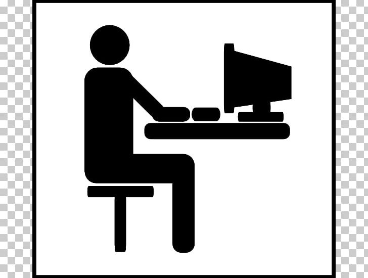 Computer Desk Office PNG, Clipart, Angle, Area, Black And White, Brand, Communication Free PNG Download