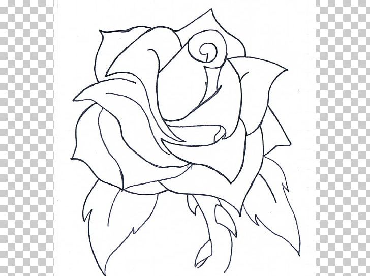 Line Art Drawing Rose PNG, Clipart, Art, Artwork, Black And White, Coloring Book, Deviantart Free PNG Download