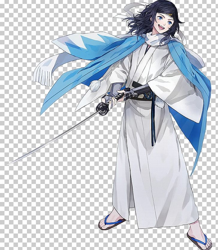 Touken Ranbu Uchigatana Mikazuki 和泉守兼定 Japanese Sword PNG, Clipart, Anime, Costume, Costume Design, Dmmcom, Fictional Character Free PNG Download