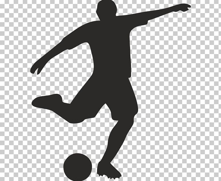 Football Player Faro Silhouette Photography PNG, Clipart, Arm, Balance, Ball, Black, Black And White Free PNG Download