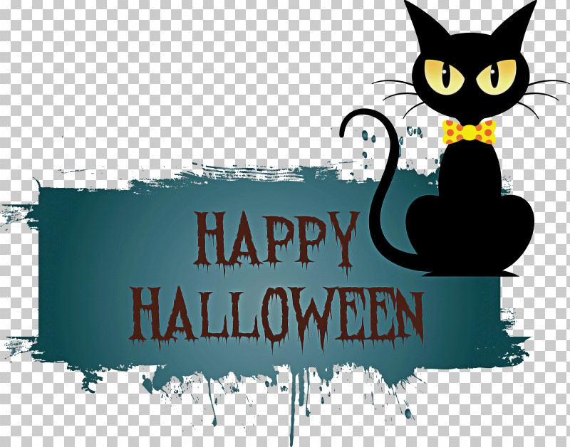Happy Halloween PNG, Clipart, Cat, Cats M, Happy Halloween, Logo, M Free PNG Download