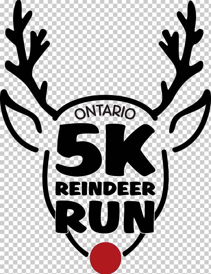 Reindeer Ontario Antler 5K Run PNG, Clipart, 5k Run, Antler, Area