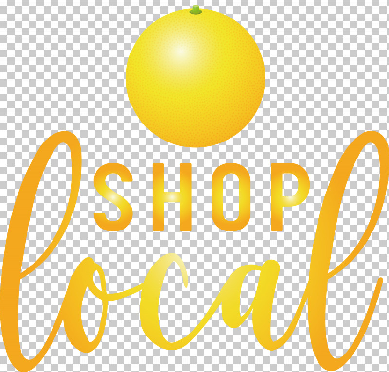 SHOP LOCAL PNG, Clipart, Citrus, Fruit, Happiness, Lemon, Logo Free PNG Download