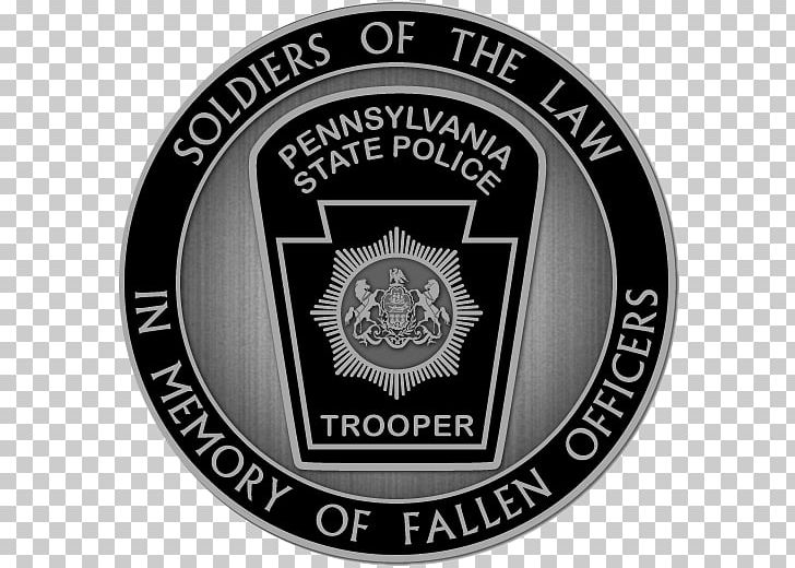 Pennsylvania State Police Badge PNG, Clipart, Badge, Black And White, Brand, Desktop Wallpaper, Emblem Free PNG Download