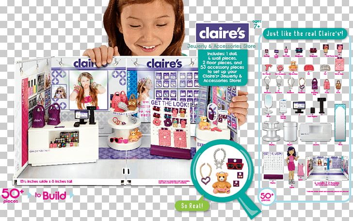 Claire's Toy Clothing Accessories Doll Amazon.com PNG, Clipart,  Free PNG Download