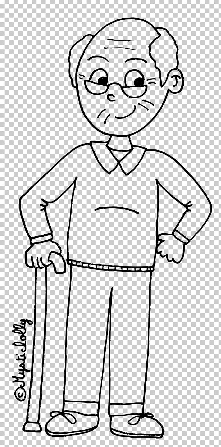 Grandfather Drawing Coloring Book Child PNG, Clipart, Angle, Arm, Art, Boy, Cartoon Free PNG Download