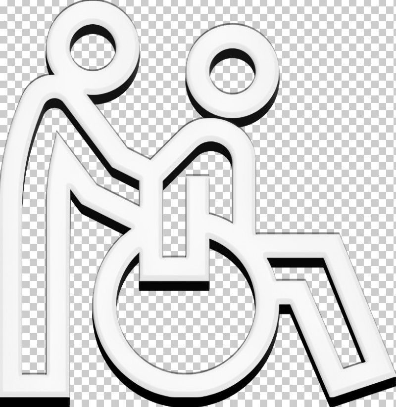Disabled People Icon Disabled People Assitance Icon Wheelchair Icon PNG, Clipart, Black, Black And White, Disabled People Icon, Jewellery, Line Art Free PNG Download