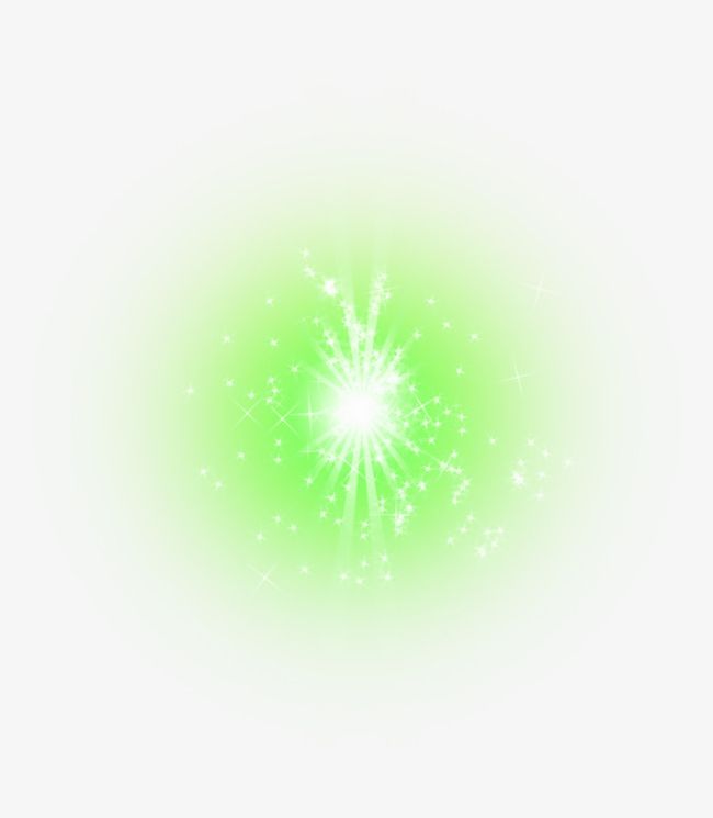Green Star Light Effect Element PNG, Clipart, Abstract, Backgrounds, Bright, Celebration, Design Free PNG Download