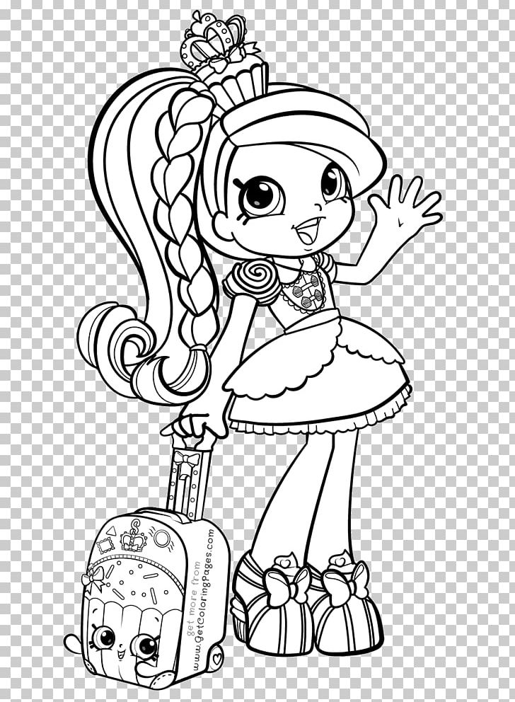 Coloring Book Shopkins Paper Child Food Coloring PNG, Clipart, Adult, Arm, Art, Autumn, Black And White Free PNG Download