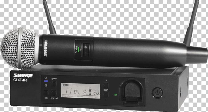 Wireless Microphone Shure SM58 PNG, Clipart, Audio, Audio Equipment, Electronics, Headphones, Lavalier Microphone Free PNG Download