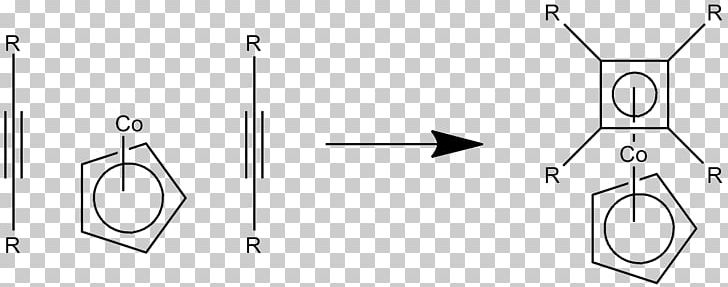 Cyclobutadiene Metal-centered Cycloaddition Reactions Alkyne Coordination Complex PNG, Clipart, Angle, Area, Black And White, Chemical Reaction, Circle Free PNG Download