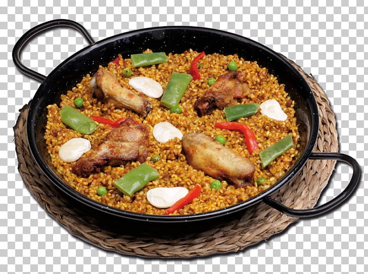 Paella Arroz Con Pollo Vegetarian Cuisine Spanish Cuisine European Cuisine PNG, Clipart, Arroz Con Pollo, Chicken, Couscous, Cuisine, Dish Free PNG Download