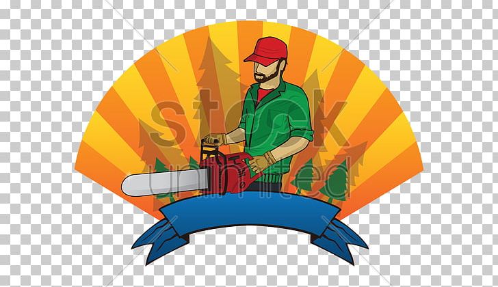 Stock Photography PNG, Clipart, Art, Cartoon, Chainsaw, Label, Lumberjack Free PNG Download