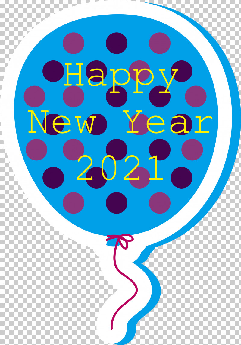 Balloon 2021 Happy New Year PNG, Clipart, 2021 Happy New Year, Area, Balloon, Cobalt, Cobalt Blue Free PNG Download