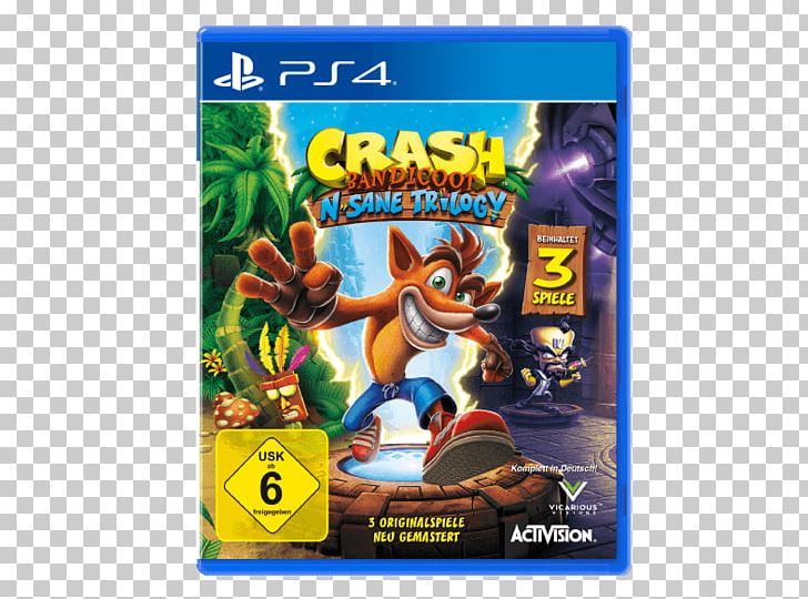 Crash Bandicoot N. Sane Trilogy PlayStation 4 Game Xbox One PNG, Clipart, Action Figure, Bandicoot, Crash, Crash Bandicoot, Crash Bandicoot N Sane Trilogy Free PNG Download