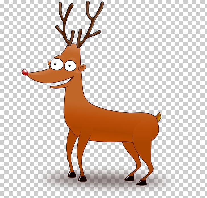 Reindeer Rudolph PNG, Clipart, Antler, Cartoon, Computer Icons, Deer, Desktop Wallpaper Free PNG Download