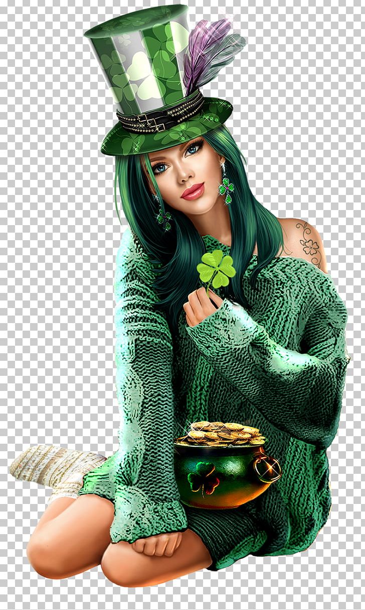 Saint Patrick's Day Woman Her PNG, Clipart, 2016, Author, Blog, Clover, Costume Free PNG Download