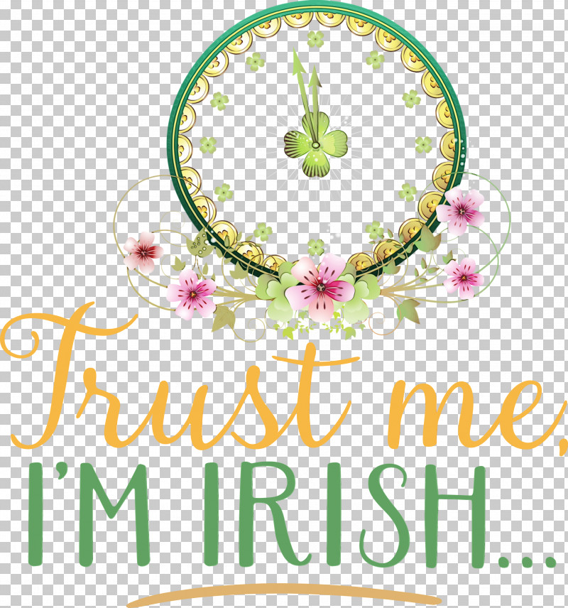 Floral Design PNG, Clipart, Floral Design, Green, Irish, Meter, Paint Free PNG Download