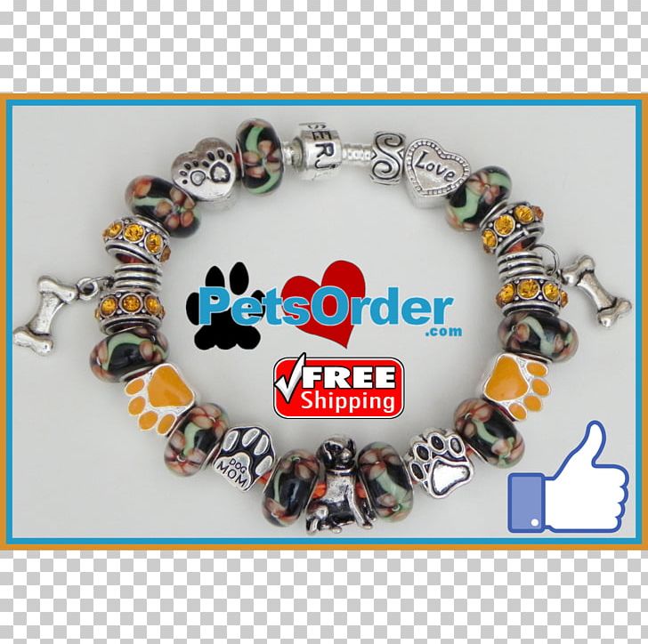 Charm Bracelet Dog Bead Pet PNG, Clipart, Bead, Bracelet, Braid, Charm Bracelet, Chrome Plating Free PNG Download