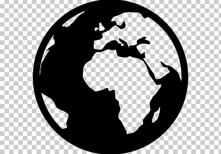 Globe Computer Icons World PNG, Clipart, Black And White, Circle, Computer Icons, Download, Earth Free PNG Download
