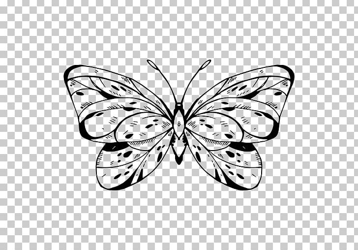 Monarch Butterfly Drawing Insect PNG, Clipart, Arthropod, Biological Life Cycle, Black And White, Brush Footed Butterfly, Butter Free PNG Download