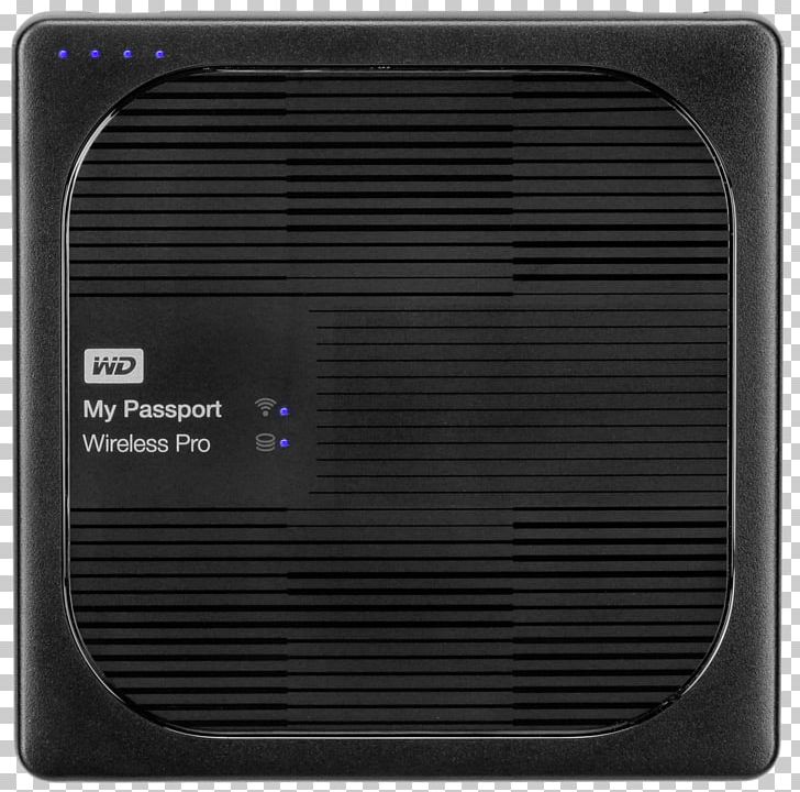 Western Digital WD My Passport Wireless Pro WDBSMT0030BBK Hard Drives PNG, Clipart, Audio, Electronic Device, Electronics, Hard Drives, Multimedia Free PNG Download