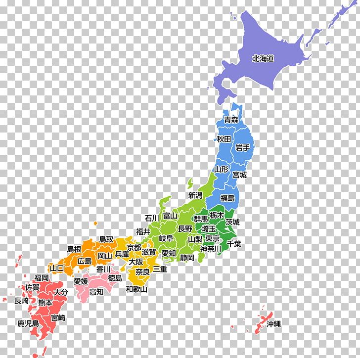 Japanese Archipelago Prefectures Of Japan Map PNG, Clipart, Area, Diagram, Image Map, Japan, Japanese Archipelago Free PNG Download