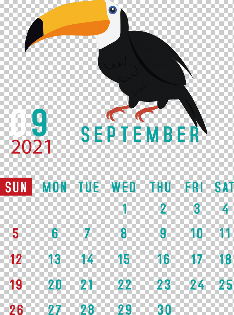 September 2021 Printable Calendar September 2021 Calendar PNG, Clipart, Beak, Biology, Birds, Geometry, Line Free PNG Download