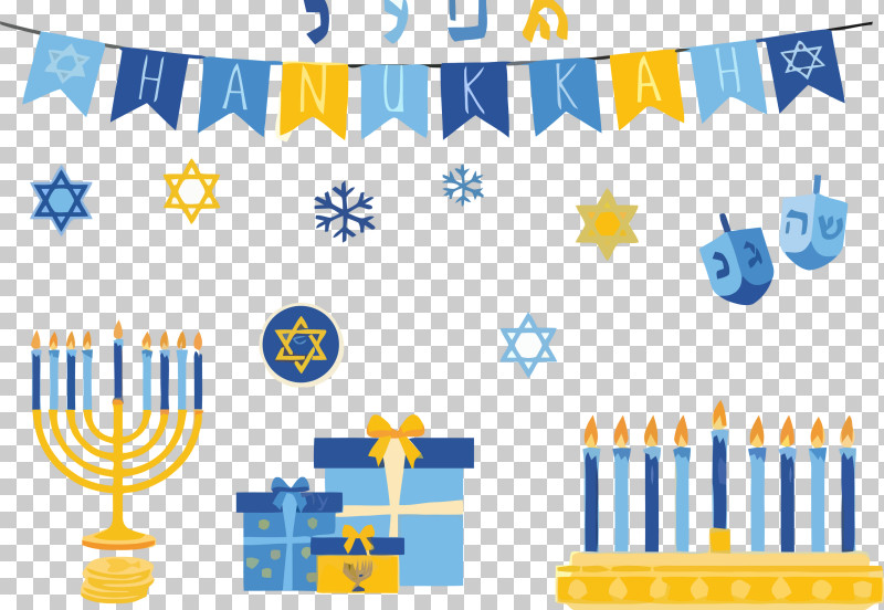 Happy Hanukkah Hanukkah PNG, Clipart, Hanukkah, Happy Hanukkah, Yellow Free PNG Download