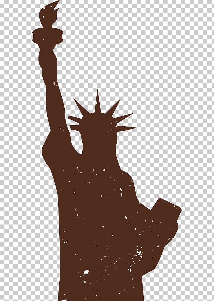 Statue Of Liberty Silhouette PNG, Clipart, Art, Black And White, Building, Fictional Character, Graphic Design Free PNG Download