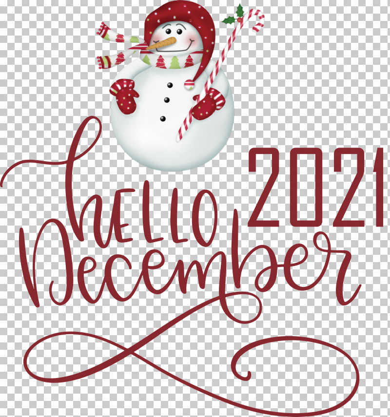 Hello December December Winter PNG, Clipart, Bauble, Character, Christmas Day, December, Geometry Free PNG Download