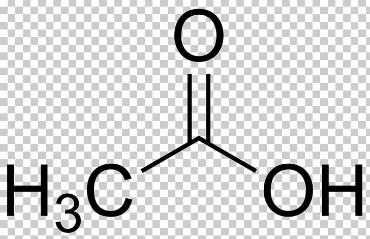 Acetic Acid Chemical Formula Chemical Compound Chemical Substance Sodium Acetate PNG, Clipart, Acetic Acid, Acid, Angle, Area, Black And White Free PNG Download