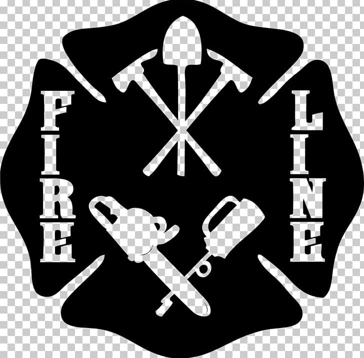 Firefighter Wildfire Suppression Decal Fire Department Sticker PNG, Clipart, Adhesive, Black, Black And White, Brand, Conflagration Free PNG Download