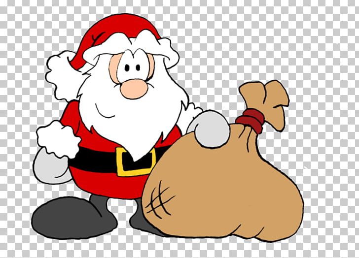 Santa Claus Christmas PNG, Clipart, Area, Artwork, Beak, Bird, Cartoon Free PNG Download