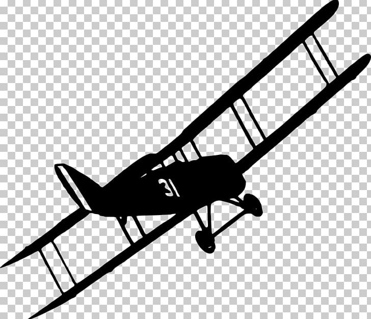 Airplane Biplane Fixed-wing Aircraft Flight PNG, Clipart, Aircraft, Airplane, Aviation, Biplane, Black And White Free PNG Download