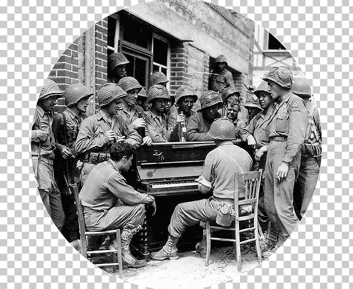 Second World War United States Soldier Army Piano PNG, Clipart, Army, Barentonbugny, Black And White, Division, History Free PNG Download