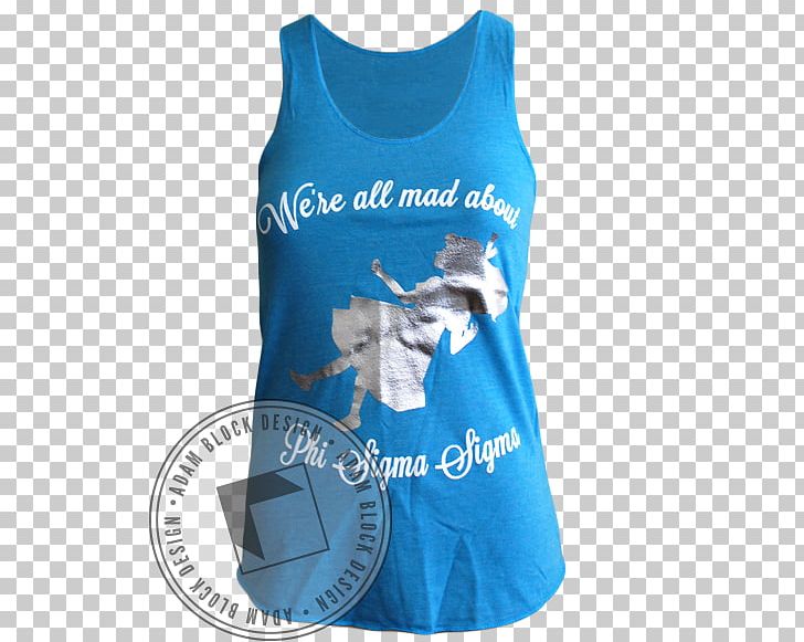 T-shirt Clothing Gilets Sweater PNG, Clipart, Active Tank, Alpha Chi Omega, Aqua, Blue, Clothing Free PNG Download