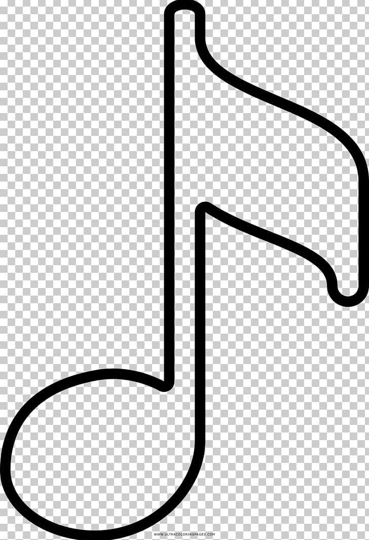 Drawing Musical Note Coloring Book PNG, Clipart, Angle, Area, Ausmalbild, Black And White, Coloring Book Free PNG Download