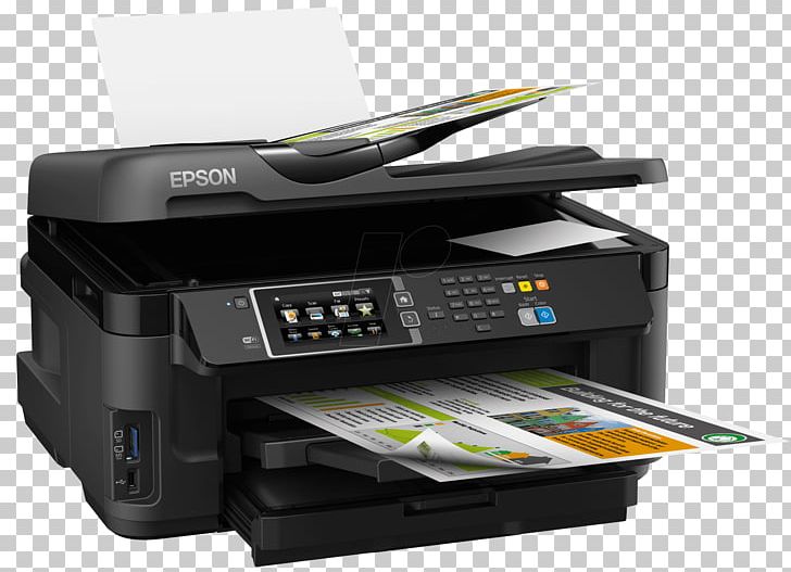 Epson WorkForce WF-7610 Multi-function Printer Epson WorkForce WF-7620 Duplex Printing PNG, Clipart, Dwf, Electronic Device, Electronics, Epson Workforce Et16500 Ecotank, Epson Workforce Wf7610 Free PNG Download