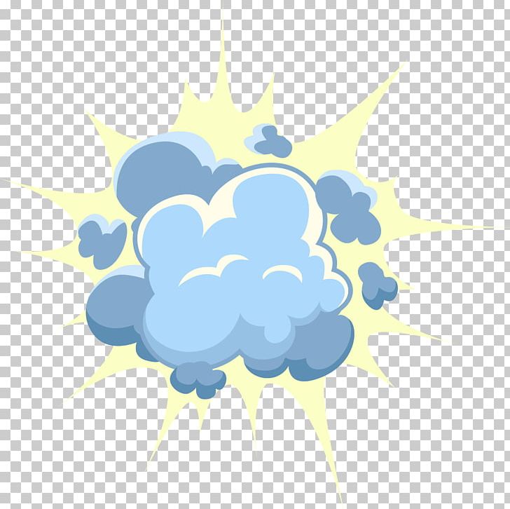 Explosion PNG, Clipart, Blue, Bomb, Cartoon Cloud, Cloud, Cloud Vector Free PNG Download