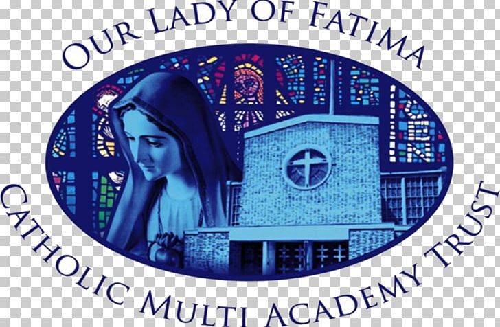 Our Lady Of Fátima Brand Logo Font PNG, Clipart, Banner, Blue, Brand, Fatima, Label Free PNG Download