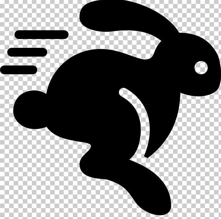 Computer Icons Running Rabbit Hare PNG, Clipart, Animal, Animals, Black And White, Black White, Cartoon Free PNG Download