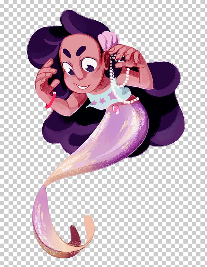 Stevonnie Mermaid Garnet Gemstone Art PNG, Clipart, Alexandrite, Art, Cartoon, Chibi, Drawing Free PNG Download