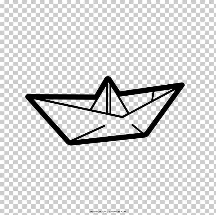 Paper Drawing Boat Coloring Book Printing PNG, Clipart, Angle, Area, Barchetta, Black, Black And White Free PNG Download