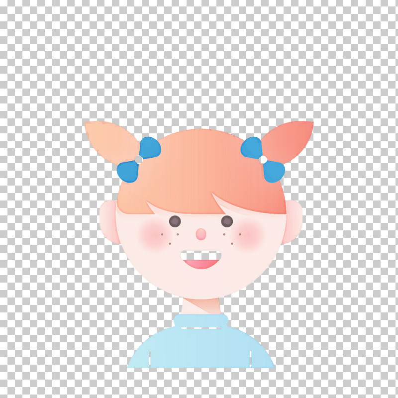 Cartoon Turquoise Pink Nose Animation PNG, Clipart, Animation, Cartoon, Ear, Nose, Pink Free PNG Download