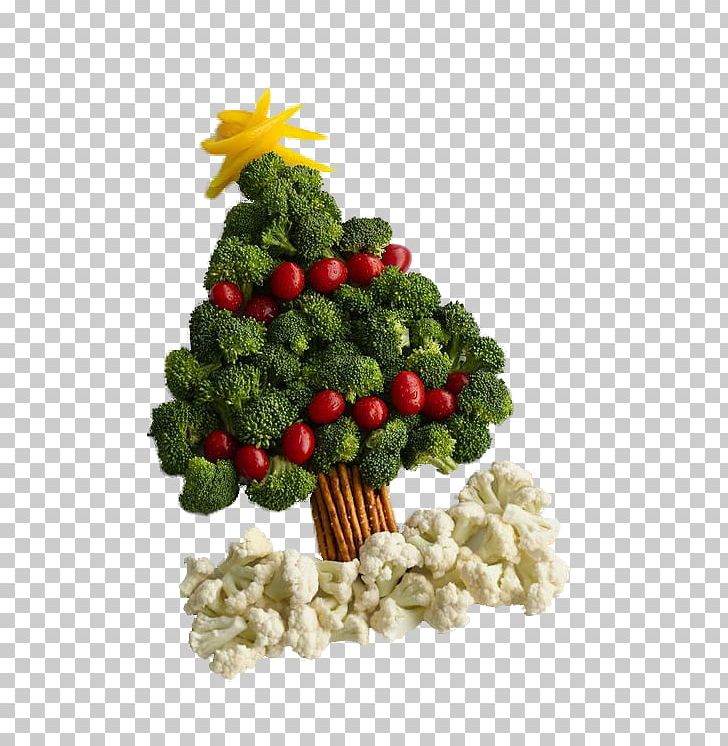 Christmas Tree Vegetable Broccoli PNG, Clipart, Auglis, Broccoli, Christ, Christmas Decoration, Decor Free PNG Download