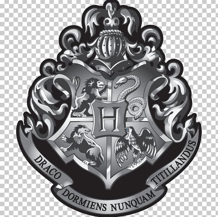 Harry Potter And The Deathly Hallows Hogwarts Helga Hufflepuff Gryffindor PNG, Clipart, Badge, Black And White, Brand, Comic, Emblem Free PNG Download