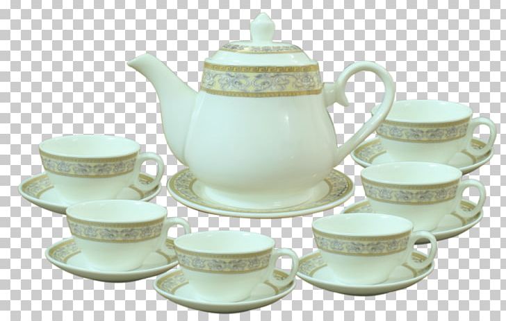 Kettle Pottery Porcelain Saucer Coffee Cup PNG, Clipart, Ceramic, Coffee Cup, Cup, Dinnerware Set, Dishware Free PNG Download