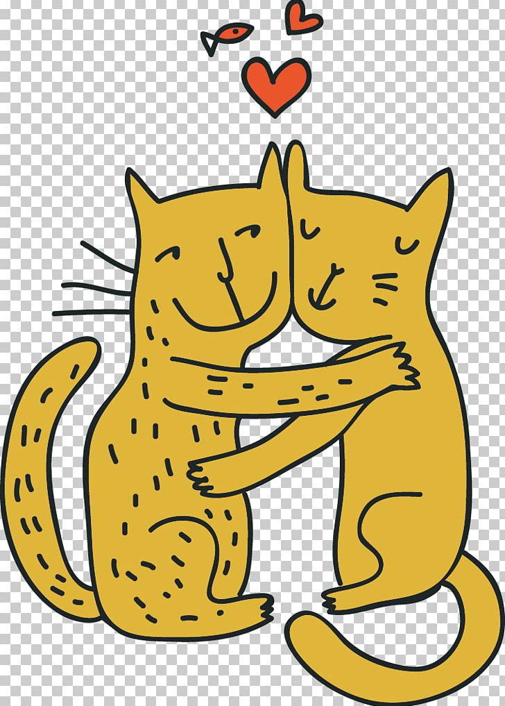 Cat Valentine's Day Illustration PNG, Clipart, Adobe Illustrator, Animals, Carnivoran, Cartoon, Cartoon Character Free PNG Download